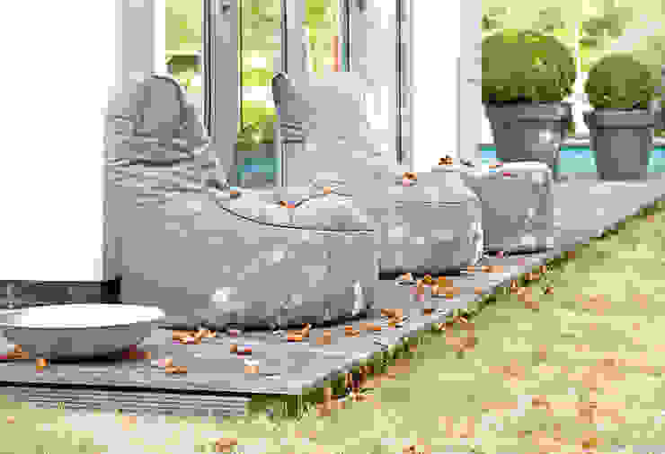Global Bedding GmbH & Co.KG Balcone, Veranda & TerrazzoMobili Sintetico Grigio
