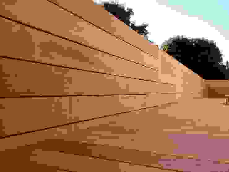 Roof terrace 2 Paul Newman Landscapes Balcony, veranda & terrace