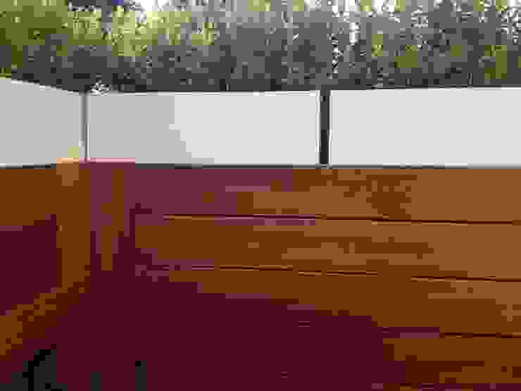 Roof terrace 2 Paul Newman Landscapes Balcony, veranda & terrace