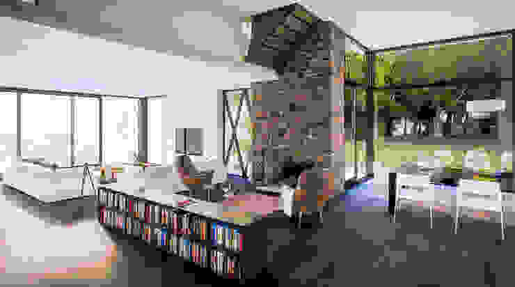 Isola House - living room Haag Architects Comedores de estilo moderno