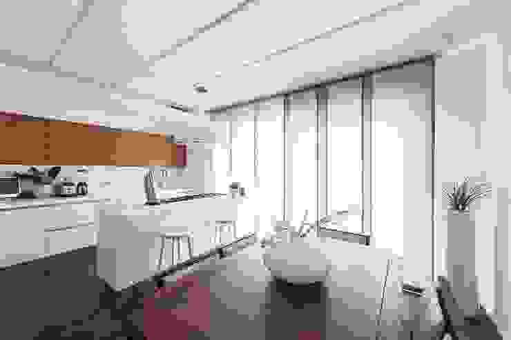 Casa v_a, Andrea Stortoni Architetto Andrea Stortoni Architetto 現代廚房設計點子、靈感&圖片