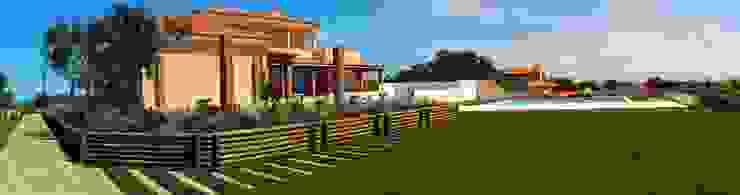 Rustic style gardens by OpenGreen Rustic