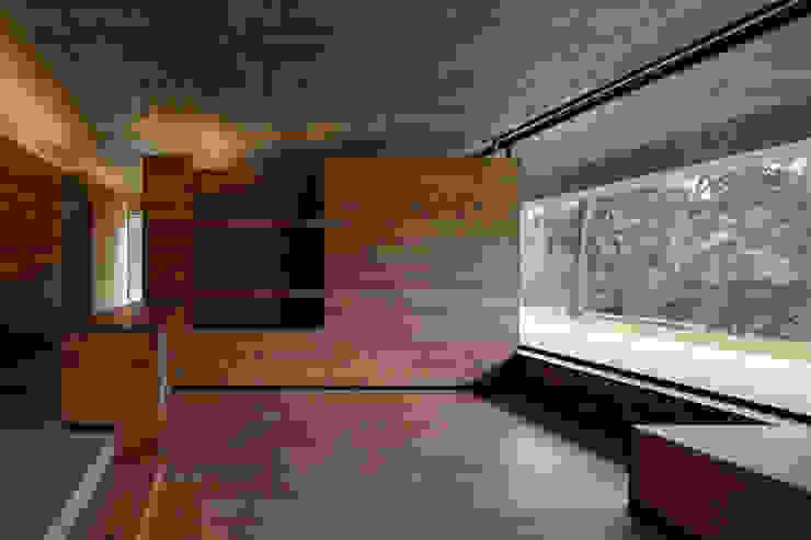 Duas casas em Monção Salas de estar modernas por JPL Arquitecto Moderno