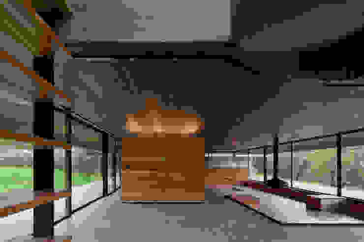 Duas casas em Monção Salas de estar modernas por JPL Arquitecto Moderno