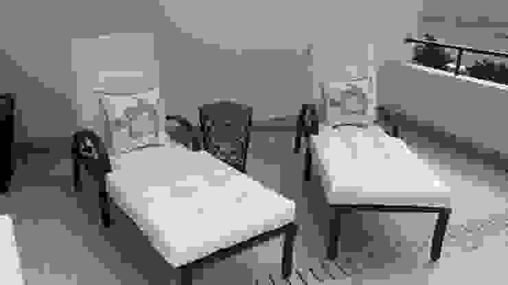 DIAZ DE LUNA SIGNATURE Nowoczesny balkon, taras i weranda