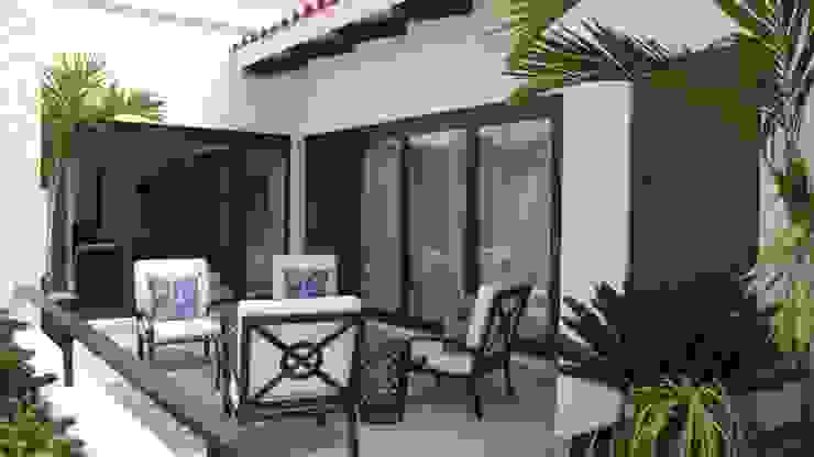 DIAZ DE LUNA SIGNATURE Nowoczesny balkon, taras i weranda