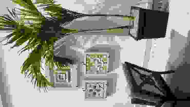 DIAZ DE LUNA SIGNATURE Nowoczesny balkon, taras i weranda