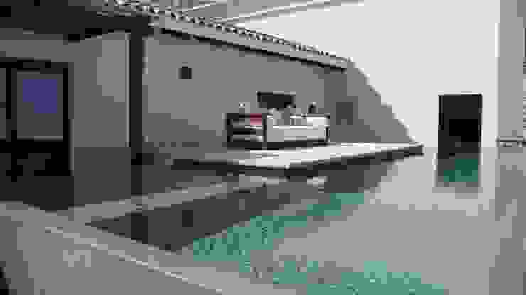 DIAZ DE LUNA SIGNATURE Nowoczesny balkon, taras i weranda