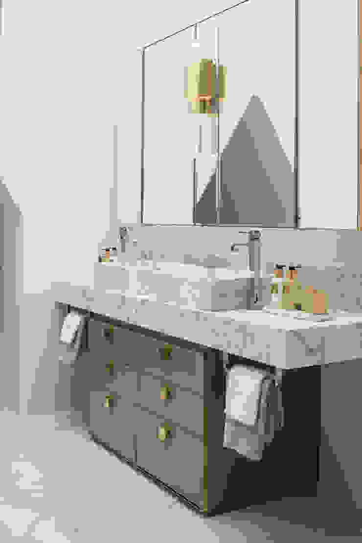 Master Bathroom Casas de banho clássicas por Roselind Wilson Design Clássico