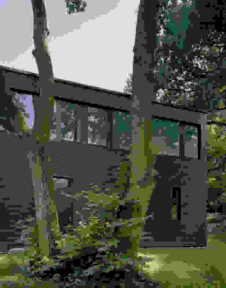 IOX Architekten GmbH Casas de estilo minimalista