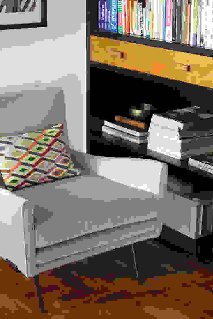 Residência Lorena Mauricio Arruda Design Salas de estar ecléticas