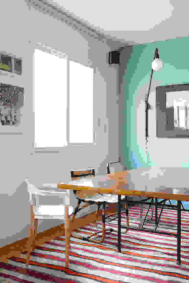Residência Lorena Mauricio Arruda Design Salas de jantar ecléticas