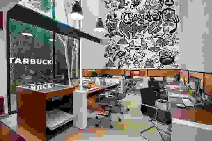 Desnivel Arquitectos Office spaces & stores