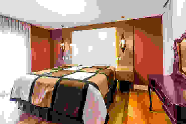 Jd. Marajoara, Tikkanen arquitetura Tikkanen arquitetura Rustic style bedroom