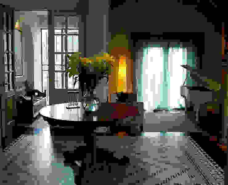 Erika Winters® Design Eclectic style corridor, hallway & stairs