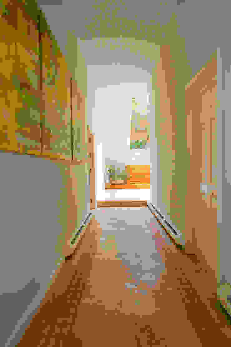 Erika Winters® Design Eclectic style corridor, hallway & stairs