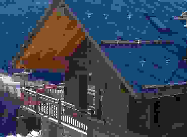 chalet in Chamois, Aosta Valley, Alps enrico girardi architetto Rustic style house