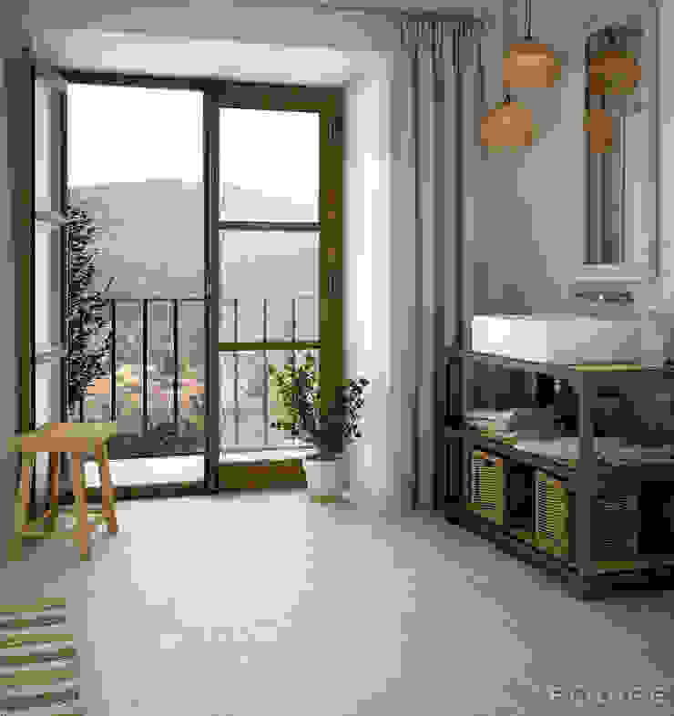 Hexawood Chevron White Left & Right 9x20,5. Equipe Ceramicas Paredes y pisosBaldosas