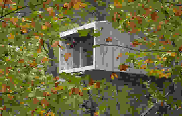 Casa no Gerês Modern houses by CORREIA/RAGAZZI ARQUITECTOS Modern