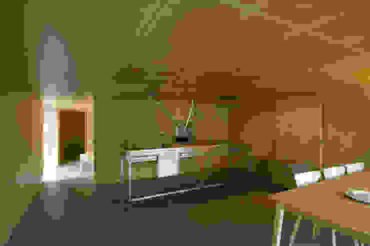 Casa no Gerês Modern living room by CORREIA/RAGAZZI ARQUITECTOS Modern