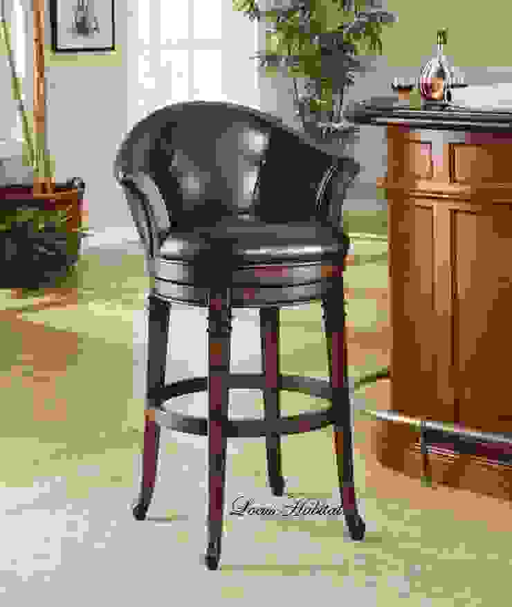 Leather Bar Stool Locus Habitat Commercial spaces Hotels