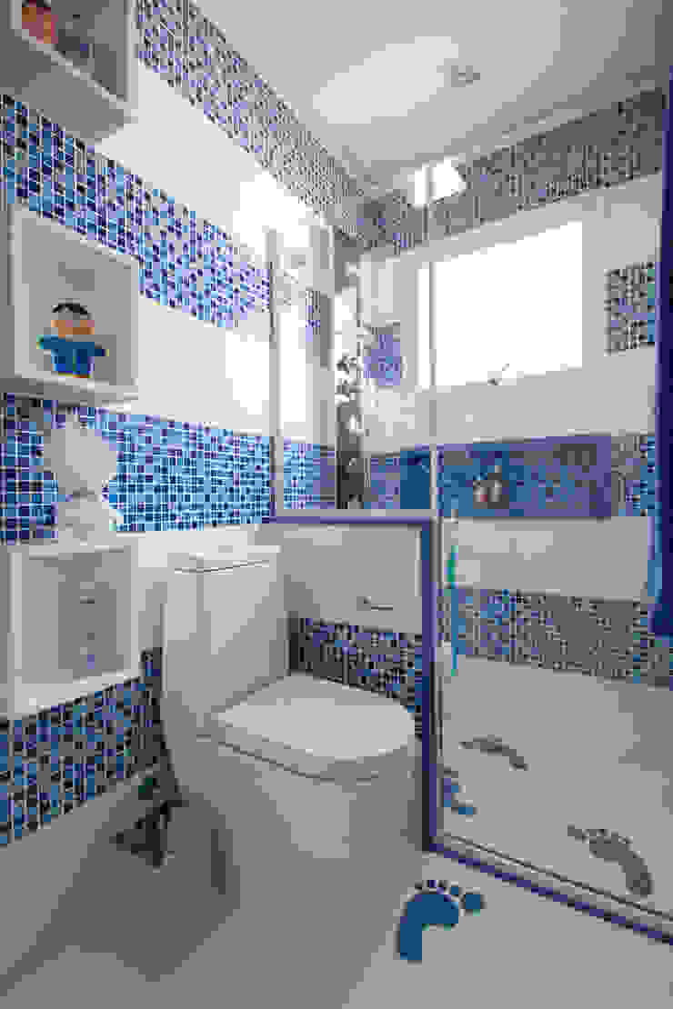 Banheiro do Menino Orlane Santos Arquitetura Banheiros modernos