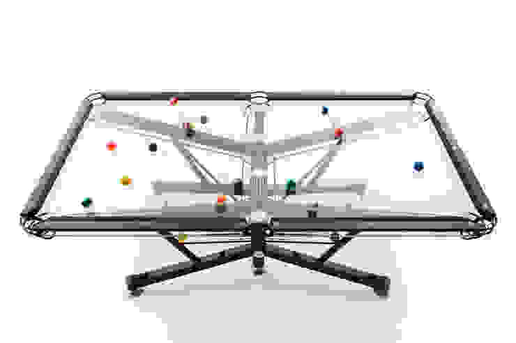 G1 Glass Pool Table Quantum Play Multimedia-RaumMöbel