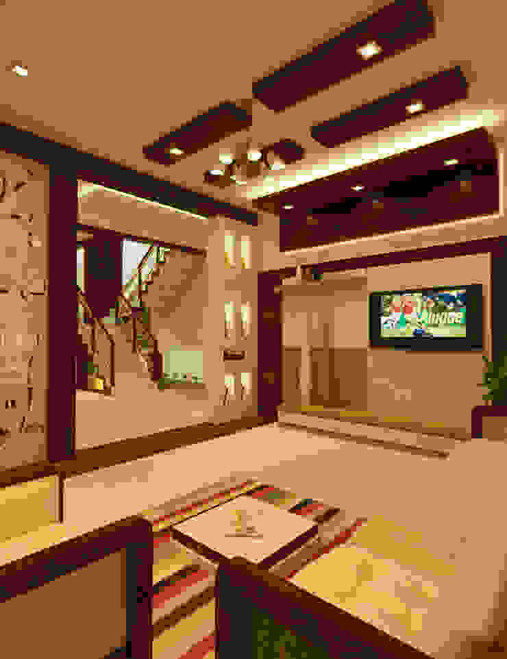 Full Home Interior Latest Designs Modern living room by Nimble Interiors Modern