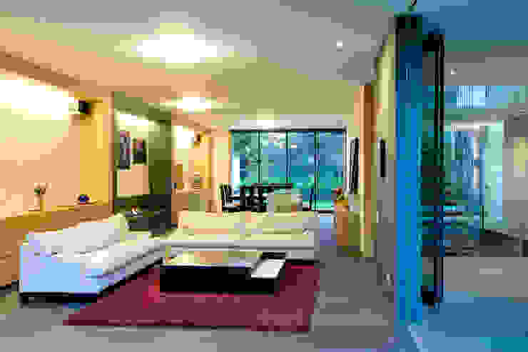 House V Serrano Monjaraz Arquitectos Modern Living Room