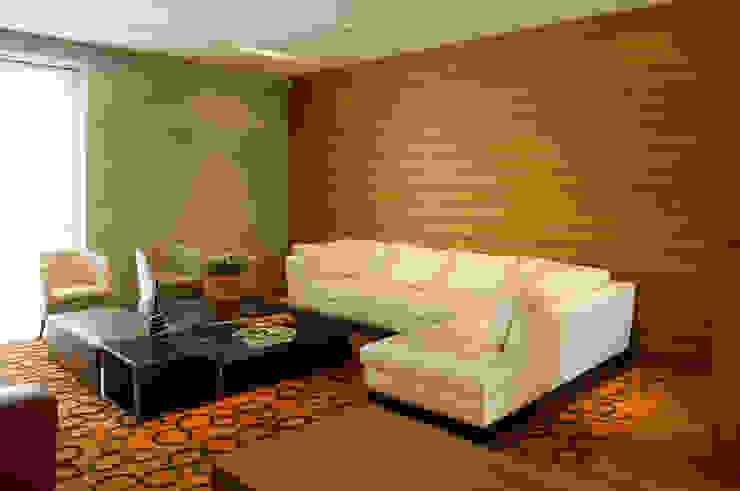 House V Serrano Monjaraz Arquitectos Salas de estar modernas