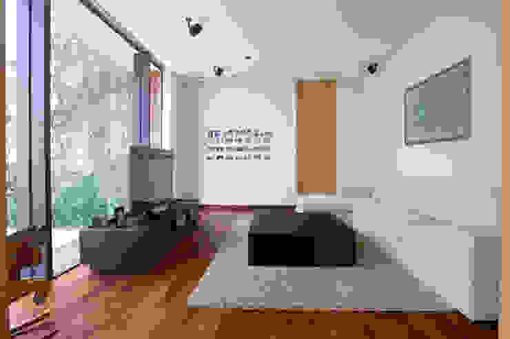 House V Serrano Monjaraz Arquitectos Salas de estar modernas