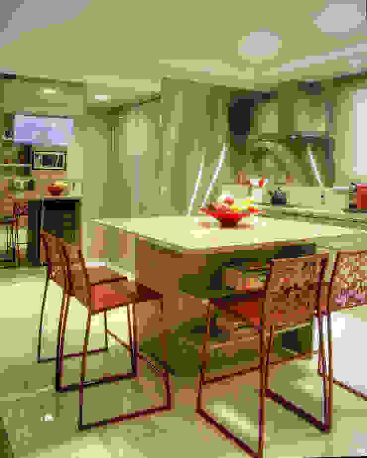 Apartamento Mont Serrat – Porto Alegre Karin Moraes Salas de jantar