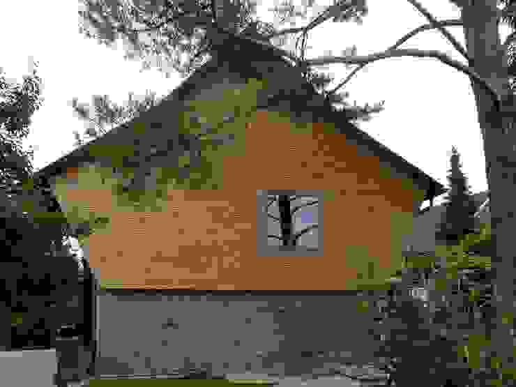 Aussenansicht Schindelfassade homify Landhäuser