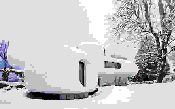 Amorphe Wohnskulptur, lechner - lechner - lechner ZT gmbh lechner - lechner - lechner ZT gmbh Ausgefallene Häuser