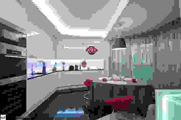 Maison Célèbre Panneau - montecarlo, studiodonizelli studiodonizelli Modern Kitchen