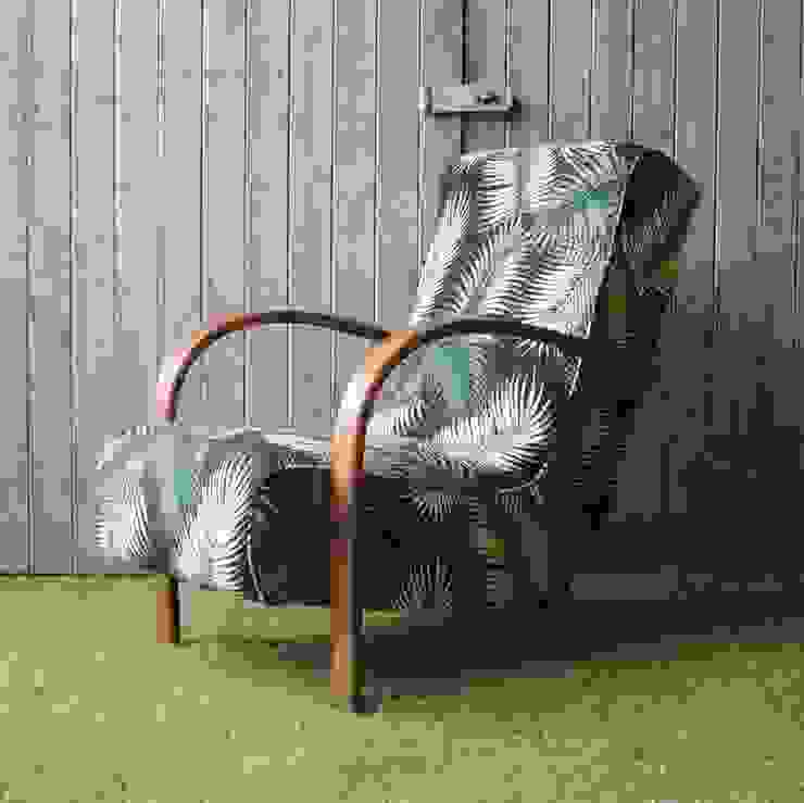 Art Deco Bentwood Palm Chair Sketch Interiors Salas/RecibidoresSofás y sillones