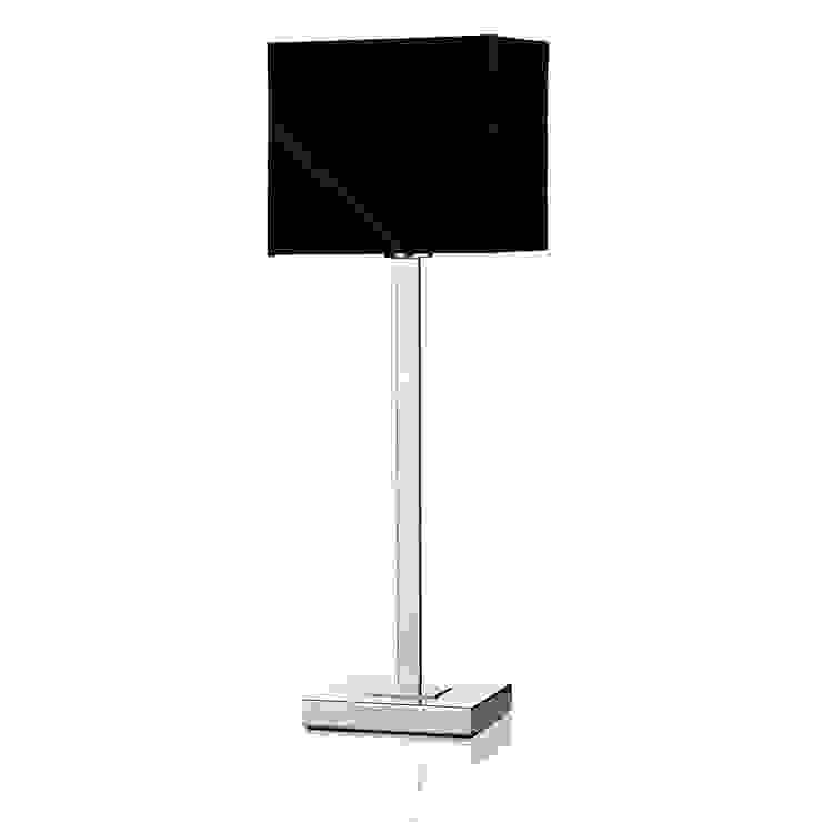 Polished chrome table lamps Socket Store 客廳照明