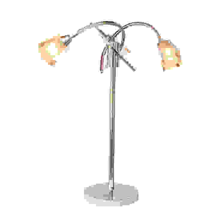 Polished chrome table lamps Socket Store 客廳照明