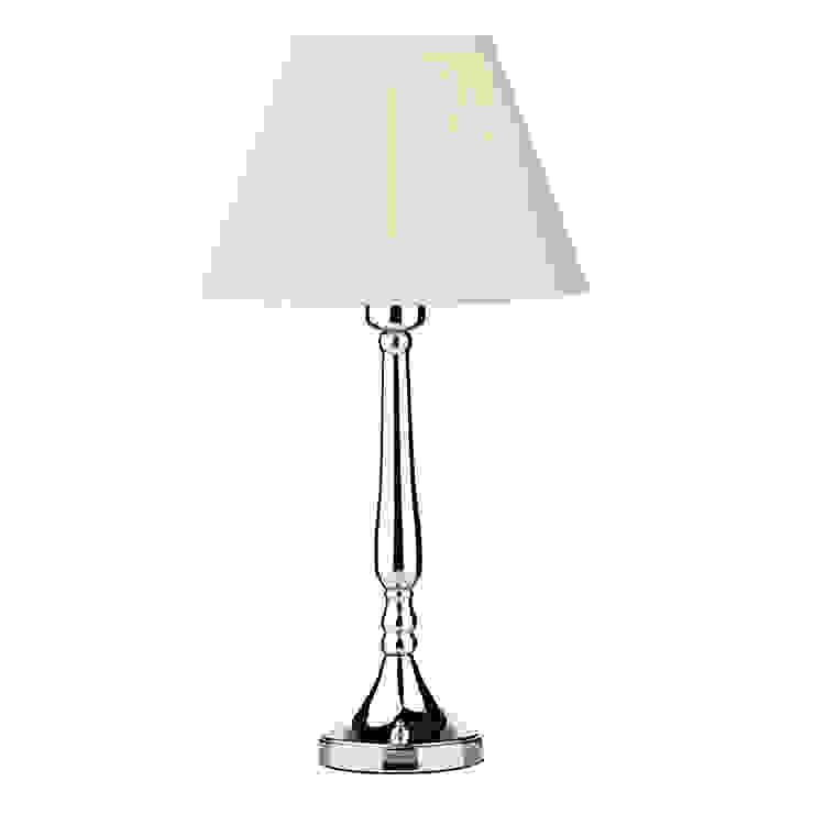 Polished chrome table lamps Socket Store 客廳照明