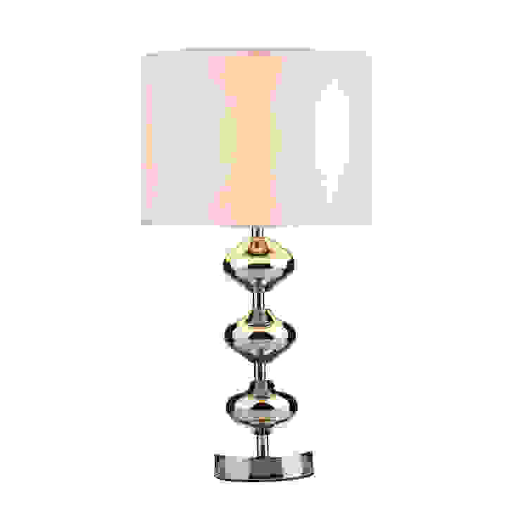Polished chrome table lamps Socket Store 客廳照明