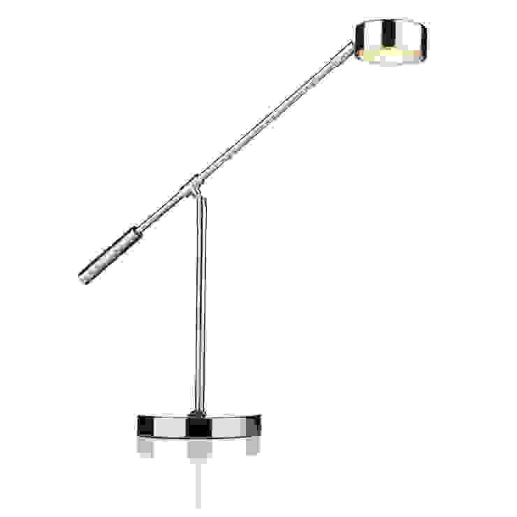 Polished chrome table lamps Socket Store 客廳照明