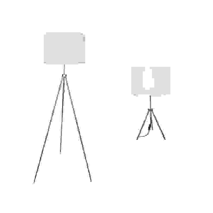 Polished chrome table lamps Socket Store 客廳照明