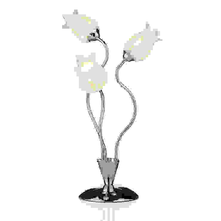 Polished chrome table lamps Socket Store 客廳照明