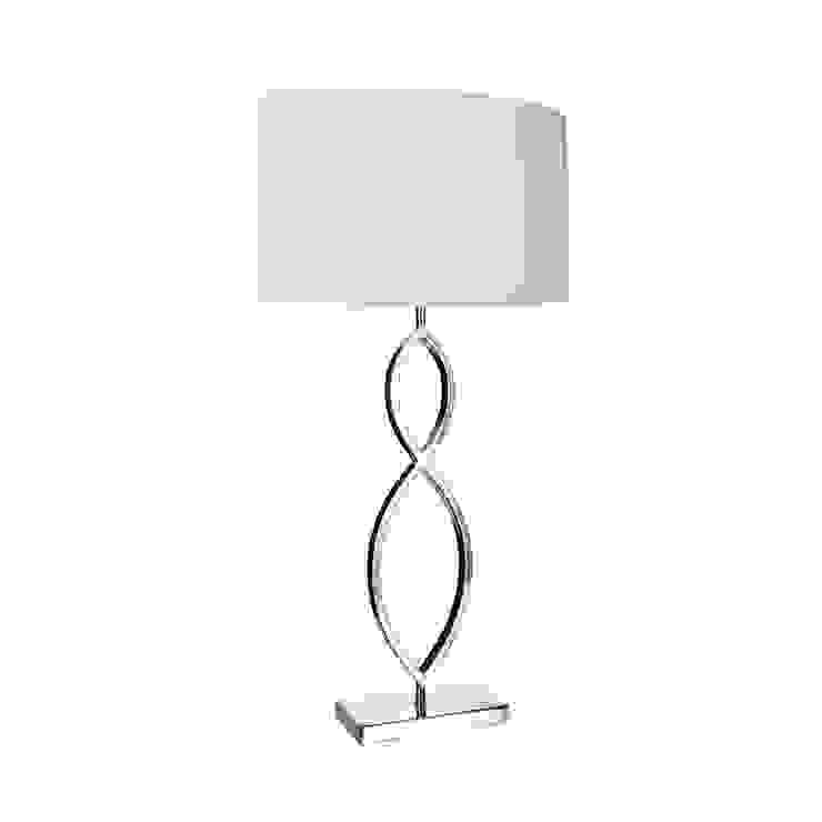 Polished chrome table lamps Socket Store 客廳照明