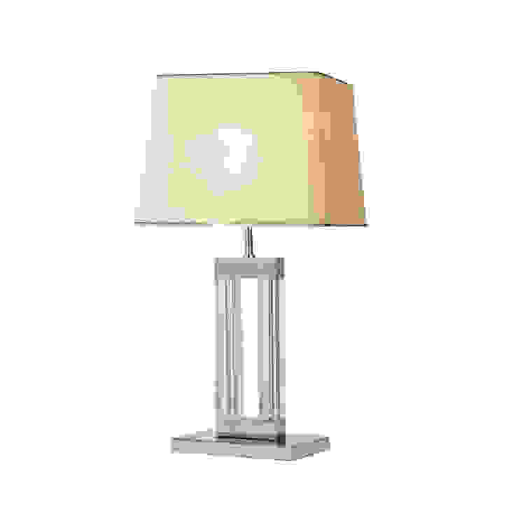 Polished chrome table lamps Socket Store 客廳照明