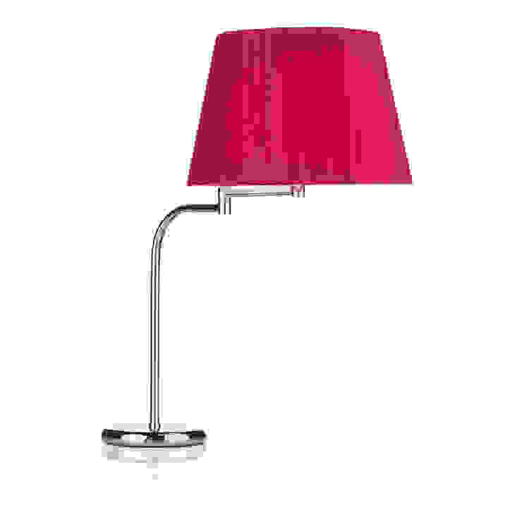Polished chrome table lamps Socket Store 客廳照明