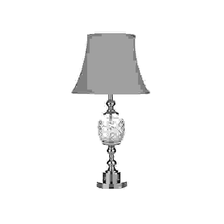 Polished chrome table lamps Socket Store 客廳照明