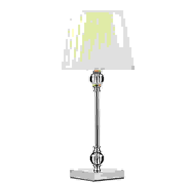 Polished chrome table lamps Socket Store 客廳照明