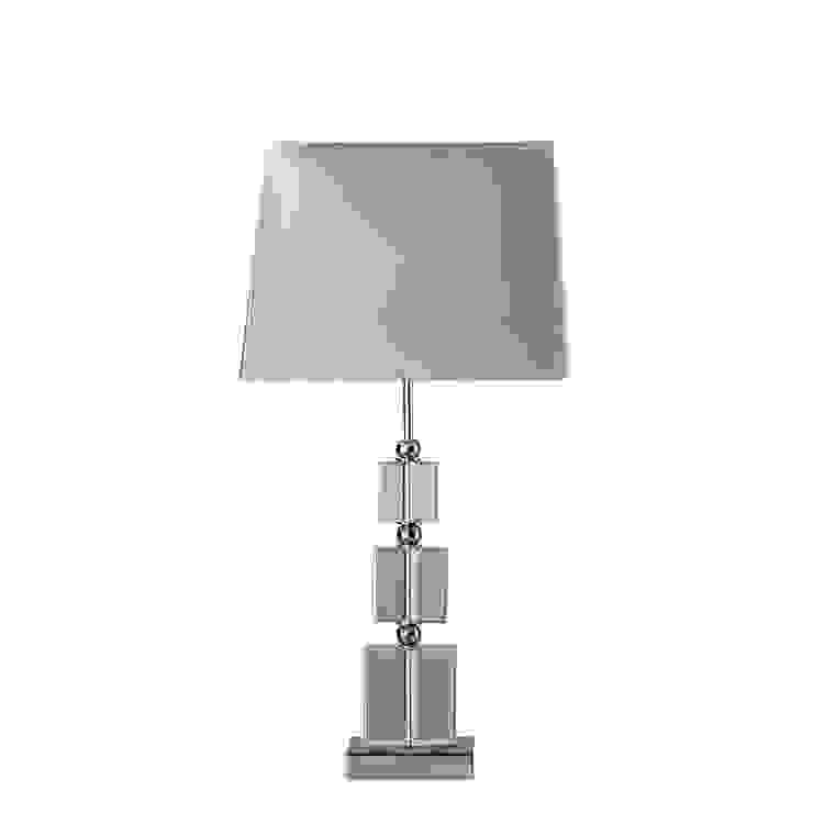 Polished chrome table lamps Socket Store 客廳照明