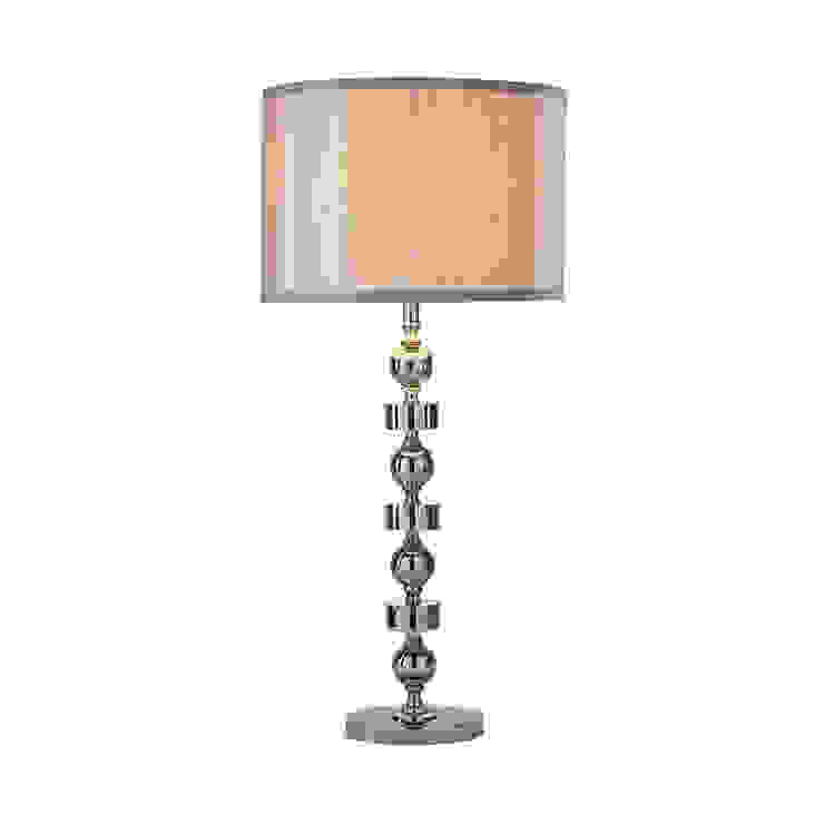 Polished chrome table lamps Socket Store 客廳照明